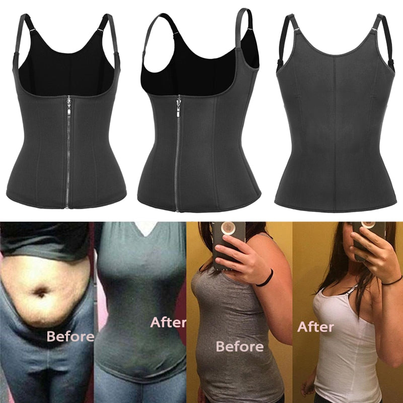 Neoprene Sauna Waist Trainer Vest